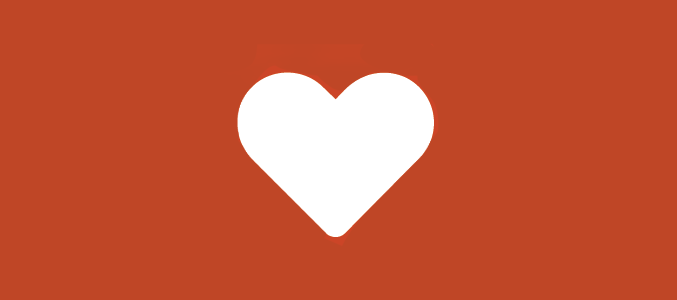 An icon of a heart.